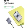 image:imageUGREEN Nexode Air 45W USB C Charger Block Flat USBC Wall Charger Ultra Slim and Foldable Plug Power Adapter for iPhone 17 16 Galaxy S26S25 iPad MacBook AirNeoPro Grey
