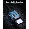 image:imageUGREEN Bundle 100W 2 Pack 6FT 10FT USB C to USB C Cable Right Angle Type C Fast Charger Cable Nylon Braided Charging Cord Compatible for MacBook Pro Air iPad Pro 2021 Dell Pixel Galaxy S21 Note 20