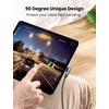 image:imageUGREEN Bundle 100W 2 Pack 6FT 10FT USB C to USB C Cable Right Angle Type C Fast Charger Cable Nylon Braided Charging Cord Compatible for MacBook Pro Air iPad Pro 2021 Dell Pixel Galaxy S21 Note 20