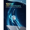 image:imageUGREEN Nexode 100W Retractable Cable Honkai Star Rail Glacier Blue 33FT  USB C Charger Cable for iPhone 1716 MacBook ProAir Galaxy S26S25 iPad ProAir Pixel 109 Switch AirPodsGlacier Blue