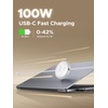 image:imageUGREEN Nexode 100W Retractable Cable Honkai Star Rail Glacier Blue 33FT  USB C Charger Cable for iPhone 1716 MacBook ProAir Galaxy S26S25 iPad ProAir Pixel 109 Switch AirPodsWhite