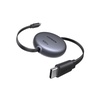 image:imageUGREEN Nexode 100W Retractable Cable Honkai Star Rail Glacier Blue 33FT  USB C Charger Cable for iPhone 1716 MacBook ProAir Galaxy S26S25 iPad ProAir Pixel 109 Switch AirPodsBlack