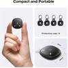 image:imageUGREEN FineTrack Mini Duo2 Bluetooth Tracker Tags 4 Pack  Key Finder Compatible with Apple Find My amp Google Find Hub Bluetooth Tracker Tag for Keys Wallet Luggage Backpack