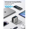 image:imageUGREEN Nexode Pro 100W Charger with 4Port amp Smart Display GaN USB C Fast Wall Charger Block TypeC Charging Compatible with MacBook ProAir iPhone 1716 Series Galaxy iPad Pro Steam Deck
