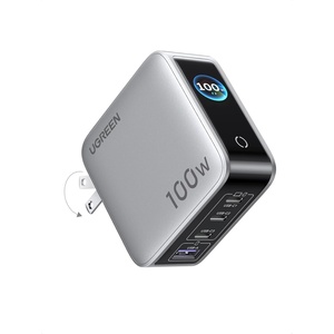 image:imageUGREEN Nexode Pro 100W Charger with 4Port amp Smart Display GaN USB C Fast Wall Charger Block TypeC Charging Compatible with MacBook ProAir iPhone 1716 Series Galaxy iPad Pro Steam Deck