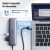 image:imageUGREEN 25Gb USB to Ethernet Adapter Bundle with 5 in 1 USB Hub with Ethernet USB 32 10Gbps