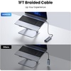 image:imageUGREEN 25Gb USB to Ethernet Adapter Bundle with 5 in 1 USB Hub with Ethernet USB 32 10Gbps