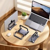 image:imageUGREEN 2in1 Laptop Stand for Desk Horizental amp Virtical Laptop Holder  Durable Aluminum Stand for Stability with Silicone Protection Fits 13162 inch Laptops and Tablets Grey