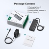 image:imageUGREEN 7in1 Powered USB 30 Hub 7 Ports 5xUSBA and 2xUSBC 10Gbps  24W DC Power Input 33 ft Cable USB Multiport Adapter for Laptop Desktop PC iMac Surface and More