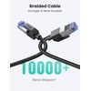 image:imageUGREEN Cat 8 Ethernet Cable 40Gbps Bundle with UGREEN USB 30 Ethernet Adapter