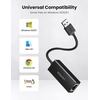 image:imageUGREEN Cat 8 Ethernet Cable 40Gbps Bundle with UGREEN USB 30 Ethernet Adapter