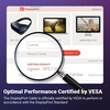 image:imageUGREEN DisplayPort Cable 21 VESA Certified DP20 40Gbps Support 16K30Hz Bundle with 2 Pack 4K DP to HDMI Adapter Unidirectional DP 12 PC to HDMI