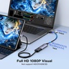 image:imageUGREEN HDMI Cable 4K Braided High Speed HDMI Cord 18Gbps Bundle with Full HD 1080P Capture Card 4K HDMI to USB 20
