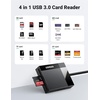 image:imageUGREEN SD Card Reader USB 30 Card Adapter Bundle with Type CUSB 30 OTG Memory Card Reader