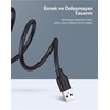 image:imageUGREEN USB 20 Extension Cable Cord A Male to A Female Gold Plated  US103 Model 10313 05m15ft Round Cable BlackBlack