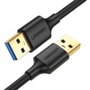 image:imageUGREEN USB to USB Cable Bundle with USB Extension 2 Pack 3 FT 3 FT USB 30 Extender USB Cable Male to Female 5Gbps Data Transfer