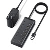 image:imageUGREEN 7in1 Powered USB 30 Hub 7 Ports 5xUSBA and 2xUSBC 10Gbps  24W DC Power Input 33 ft Cable USB Multiport Adapter for Laptop Desktop PC iMac Surface and More
