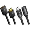image:imageUGREEN HDMI Extension Cable 4K Male to Female Bundle with 8K 60Hz HDMI Extender Cable