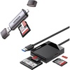 image:imageUGREEN SD Card Reader USB 30 Card Adapter Bundle with Type CUSB 30 OTG Memory Card Reader