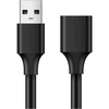 image:imageUGREEN USB 20 Extension Cable Cord A Male to A Female Gold Plated  US103 Model 10313 05m15ft Round Cable BlackBlack