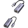 image:imageUGREEN USB C to Ethernet Adapter Bundle with USB to Ethernet Adapter