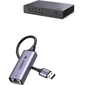 image:imageUGREEN USB to Ethernet Adapter 25Gb Bundle with 25Gb Switch