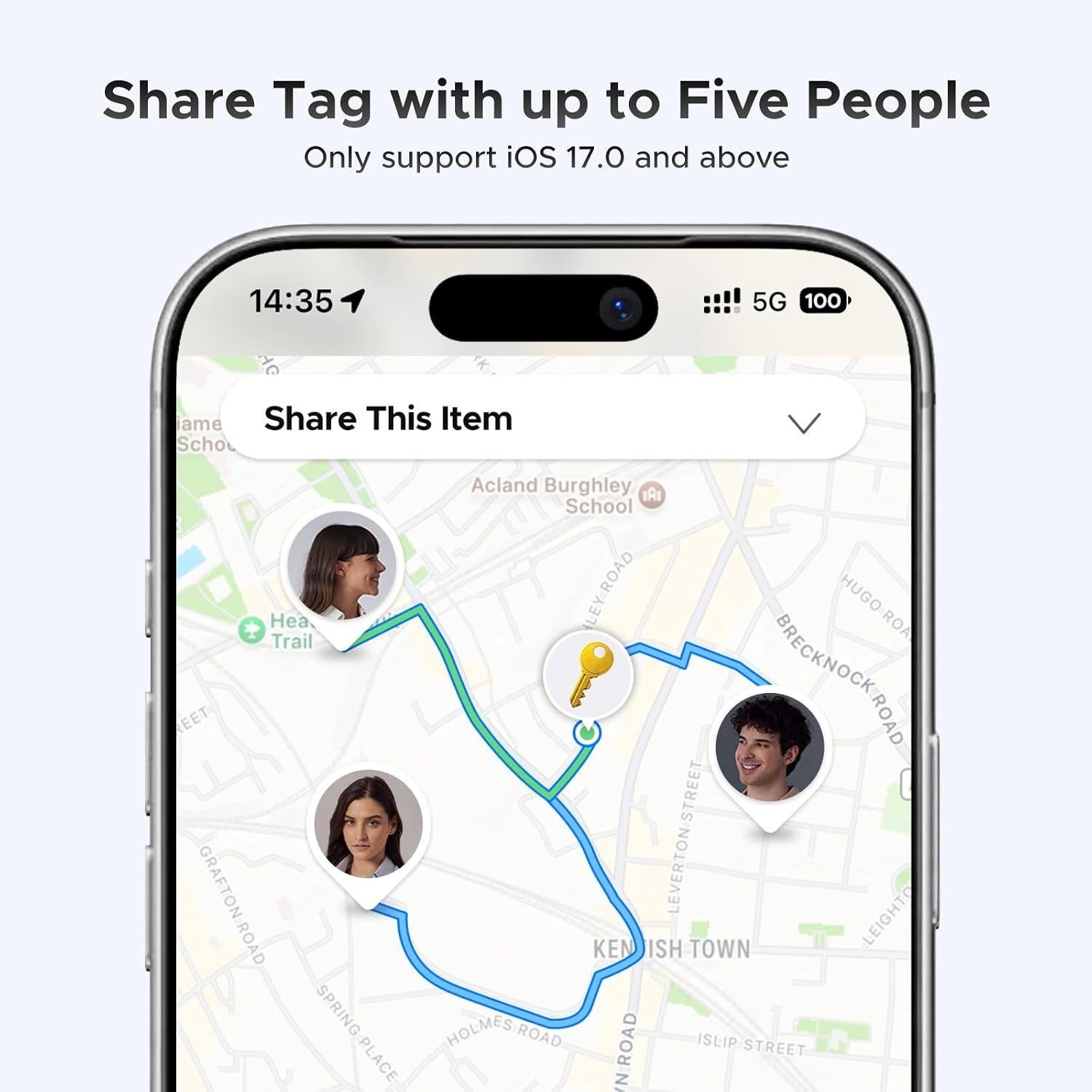 image:imageUGREEN FineTrack Air Tracker Tags iOS Only 8 Pack Key Finder  Bluetooth Tracker 2Year Replaceable Battery Compatible with Apple Find My for Keys Luggage Apple Find My Certifiedsmall