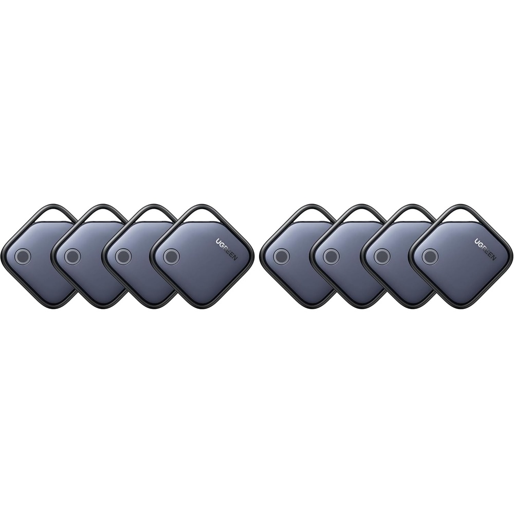 image:imageUGREEN FineTrack Air Tracker Tags iOS Only 8 Pack Key Finder  Bluetooth Tracker 2Year Replaceable Battery Compatible with Apple Find My for Keys Luggage Apple Find My Certifiedsmall Pack of 2