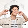 image:imageUGREEN HiTune Max5s Wireless Headphones Hybrid Active Noise Cancelling  HiRes LDAC 112H Playtime OverEar Headphones Bluetooth 60 ANC Clear Call with 5Mic Customize via an App Dual Connection