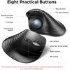 image:imageUGREEN M785DR Wireless Trackball Mouse Bluetooth amp 24G Thumb Control  Rechargeable Precise and smooth tracking 3 Devices Use 4D Scroll Wheel 5 DPI Levels Compatible with PC Mac Windows