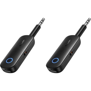 image:imageUGREEN Bluetooth Transmitter Receiver for 2 AirPods or BT Devices Bluetooth Wireless Transmitter for Headphones 35mm Aux Audio Jack Adapter for inFlight TV Car Home Stereo System Pack of 2335in  067in  551in Pack of 2