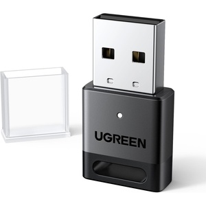 image:imageUGREEN USB Bluetooth Adapter for PC Bluetooth 54 Dongle Receiver EDR amp BLE Plug amp Play Supports Windows 111081 for Desktop Laptop HeadphoneKeyboardMouse SpeakersPrinter Pack of 2Small