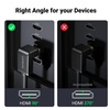 image:imageUGREEN 4K60Hz 90 Degree HDMI 20 Cable Right Angle 33FT Pack of 233FT Pack of 2