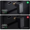 image:imageUGREEN 4K60Hz 90 Degree HDMI 20 Cable Right Angle 33FT Pack of 266FT