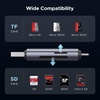 image:imageUGREEN SD Card Reader USB C USB 30 Micro SD Card Reader 2 in 1 Memory Card Reader for MicroSD SDHC SDXC Compatible with PC Computer MacBook Laptop iPad iPhone 17 16 15 ProPro Max Pack of 2291 x 079 x 043 inches Pack of 2