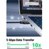 image:imageUGREEN USB Extender USB 30 Extension Cable Male to Female Cord 6FT Pack of 215 ft