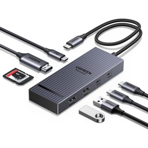 image:imageUGREEN Revodok Pro USB C Hub for Laptop 8 in 1 MacBook 4K 60Hz HDMI Pack of 2USB C