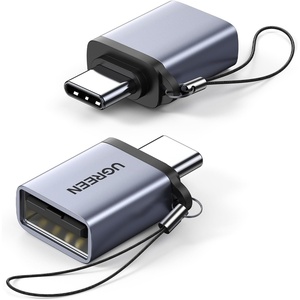 image:imageUGREEN USBC Adapter 2 Pack USBC Male to USB 30 Female Adapter for MacBook Pro iPhone 15 Plus iPad Pro and More TypeC or Thunderbolt 3 Devices