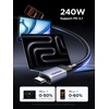image:imageUGREEN 240W PD31 USB C Cable USB 32 Gen 2 10Gbps 4K 60Hz Video 66ft  For NVMe SSD monitor iPhone 171615 MacBook M5M4M3 Galaxy S26S25S24 iPad Dell XPS Pixel 109 Switch and More66FT