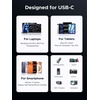 image:imageUGREEN 240W PD31 USB C Cable USB 32 Gen 2 10Gbps 4K 60Hz Video 66ft  For NVMe SSD monitor iPhone 171615 MacBook M5M4M3 Galaxy S26S25S24 iPad Dell XPS Pixel 109 Switch and More66FT
