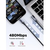 image:imageUGREEN 240W Right Angle USB C Cable PD 31 Fast Charging 66ft  90 right angle with EMarker chip For iPhone 1716ProMax MacBook Pro M5 iPad Galaxy S26S25 Steam Deck Switch66FT