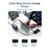 image:imageUGREEN Nexode 240W USBC to USBC Cable with TFT Smart Display 33ft  Tap to rotate longpress off Nylon braided  aluminum 480Mbps sync For iPhone MacBook Galaxy Pixel XPS Switch amp more33FT