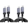 image:imageUGREEN 240W PD31 USB C Cable USB 32 Gen 2 10Gbps 4K 60Hz Video 66ft  For NVMe SSD monitor iPhone 171615 MacBook M5M4M3 Galaxy S26S25S24 iPad Dell XPS Pixel 109 Switch and More33FT Pack of 2