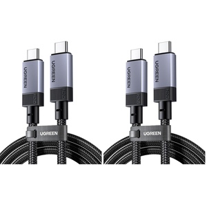 image:imageUGREEN 240W PD31 USB C Cable USB 32 Gen 2 10Gbps 4K 60Hz Video 66ft  For NVMe SSD monitor iPhone 171615 MacBook M5M4M3 Galaxy S26S25S24 iPad Dell XPS Pixel 109 Switch and More33FT Pack of 2