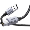 image:imageUGREEN Printer Cable 6 FT USB A to B Nylon Braided USB B CordGrey