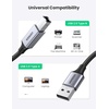 image:imageUGREEN Printer Cable 6 FT USB A to B Nylon Braided USB B CordGrey