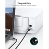 image:imageUGREEN Printer Cable 6 FT USB A to B Nylon Braided USB B CordGrey