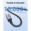 image:imageUGREEN Printer Cable 6 FT USB A to B Nylon Braided USB B CordGrey