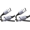 image:imageUGREEN Printer Cable 6 FT USB A to B Nylon Braided USB B CordGrey